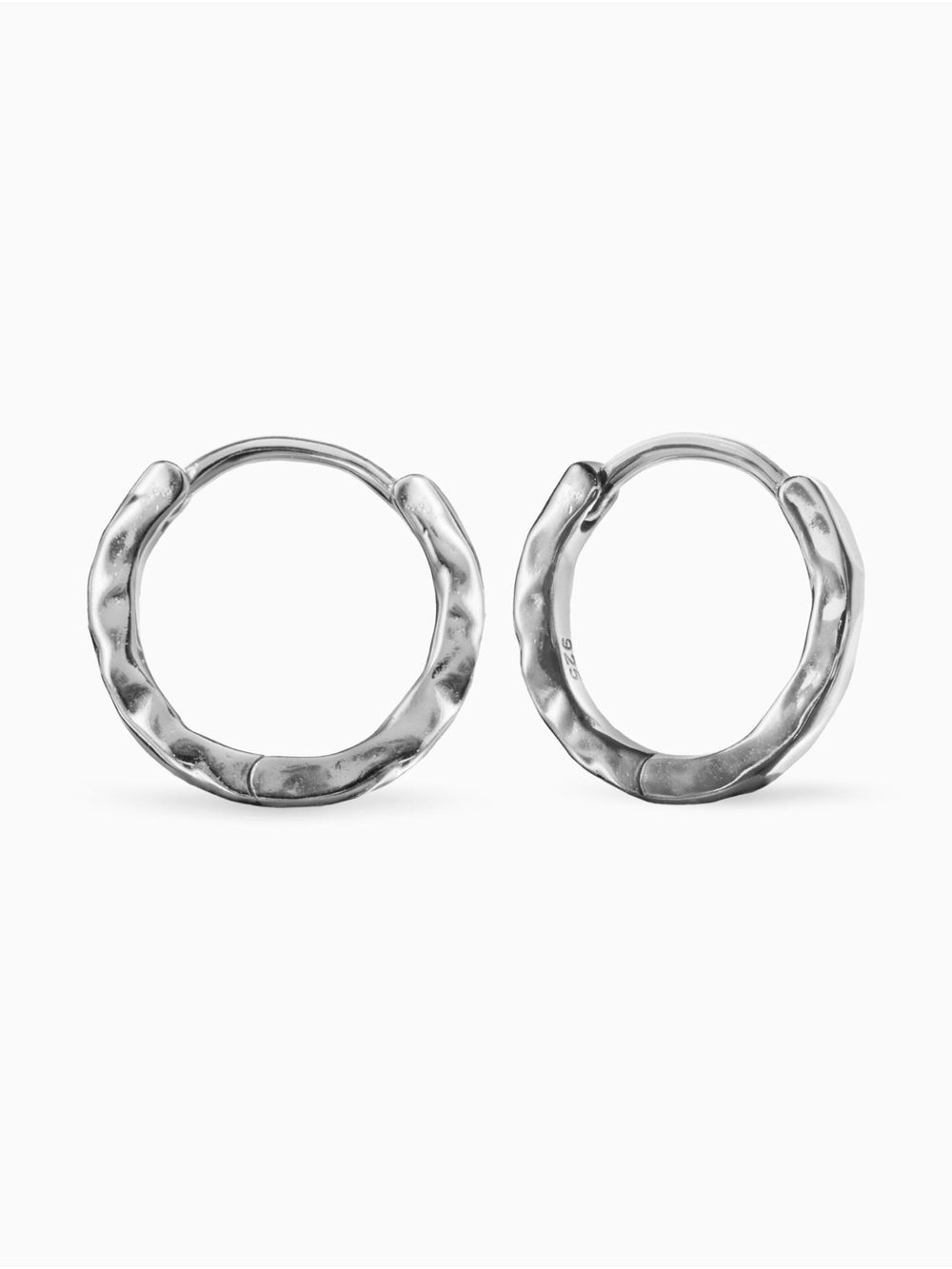 Ask & Embla Synthesis No. 1 Huggie Earrings, 925 Sterling Silver, NWT